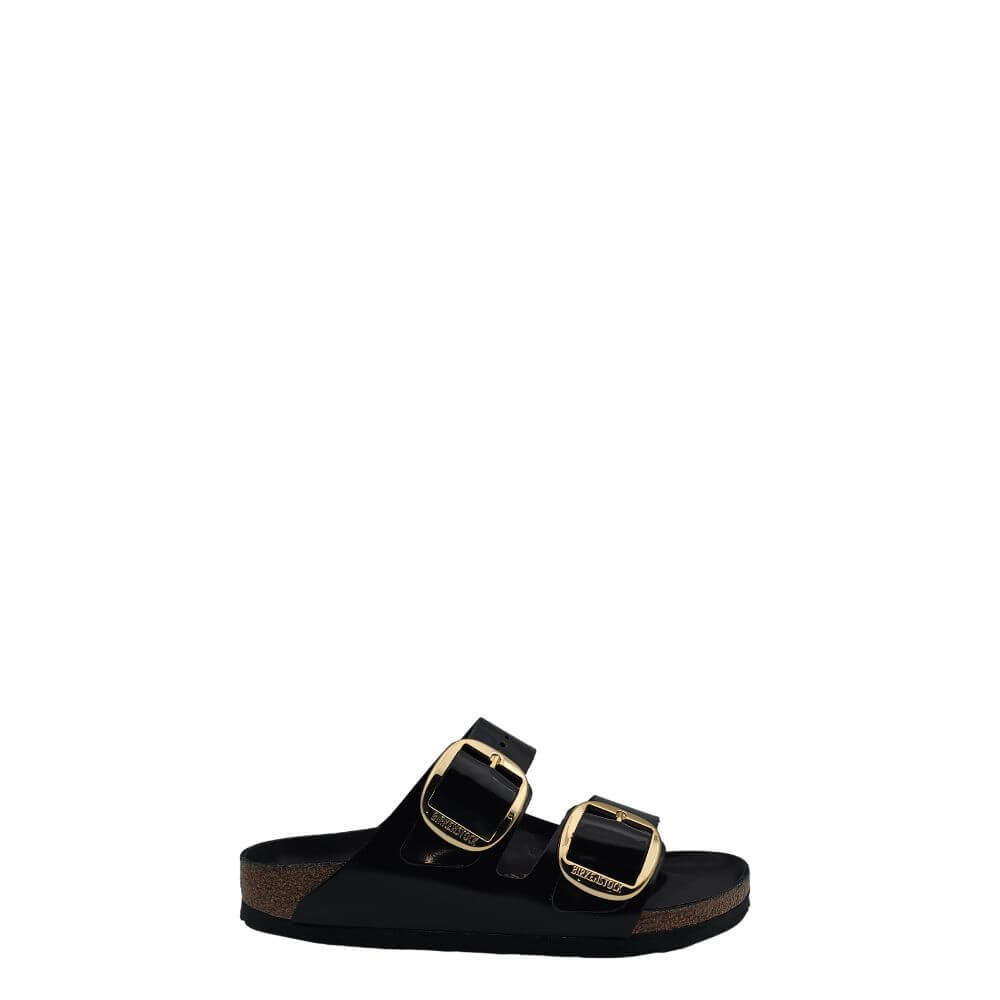 Birkenstock Arizona Big Buckle ciabatta donna nera 1021476 - p/e 2025