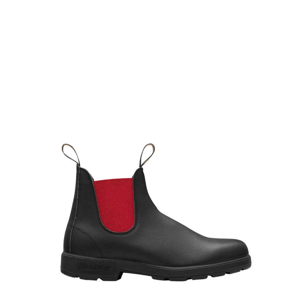 Blundstone 508 stivaletto unisex beatles nero elastico rosso - a/i 2023