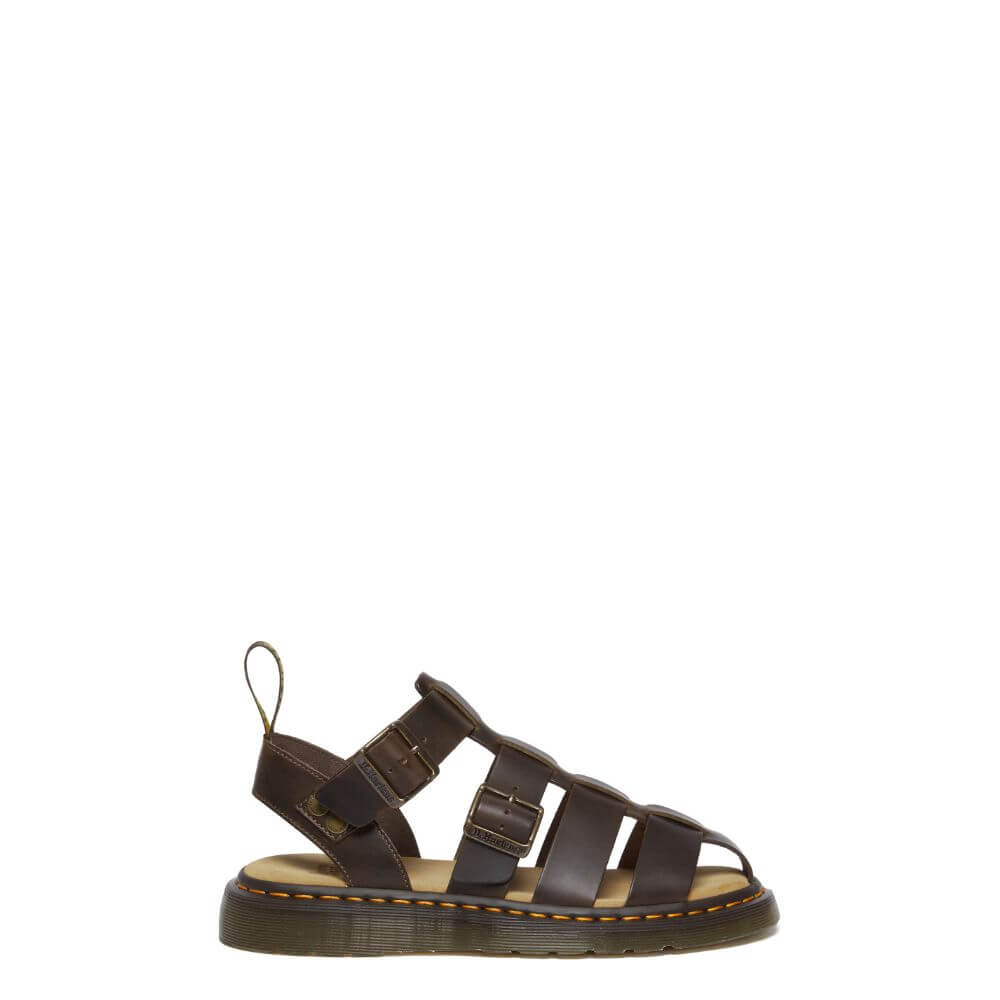 Dr. Martens GARIN sandalo uomo gabbia brown -p/e 2024