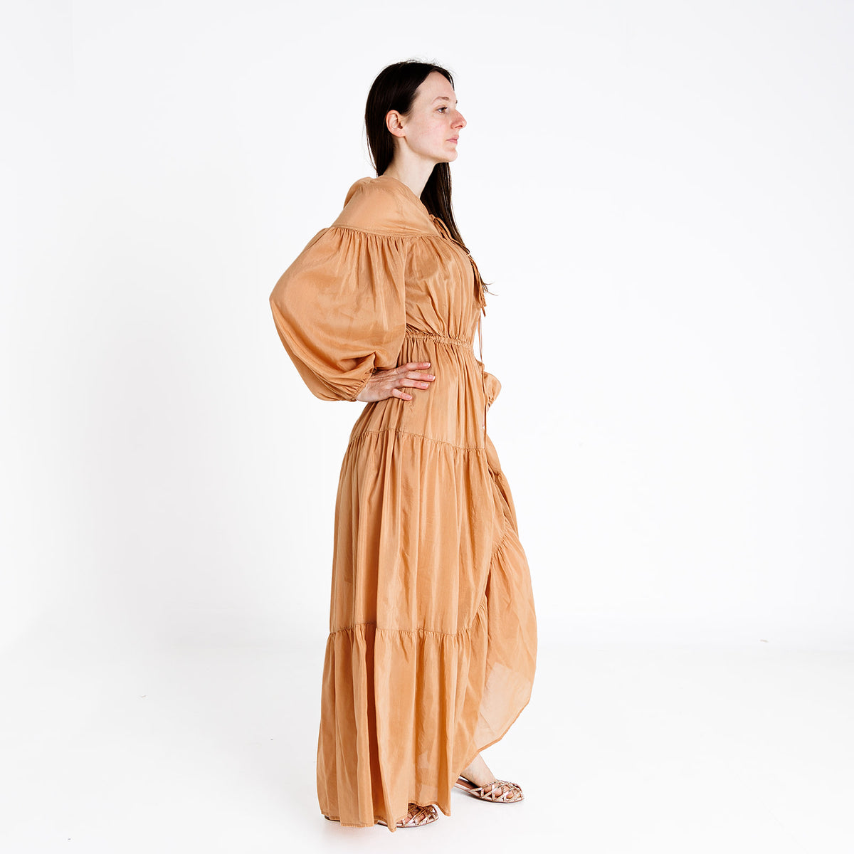 Solotre M1B0013 abito donna lungo - p/e 2024