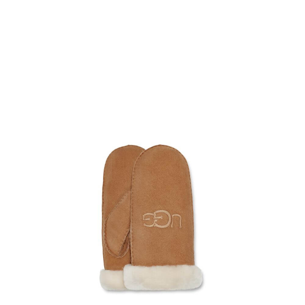 Ugg sheepskin embroider mitten guanti donna 20932-a/i 2024