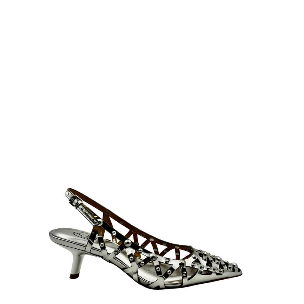 Ash Bizarre05 scarpe chiusa in punta donna silver-p/e 2025