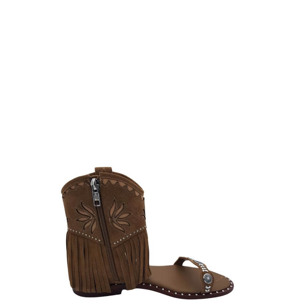 Ash paquito01 sandalo donna con frange - p/e 2024