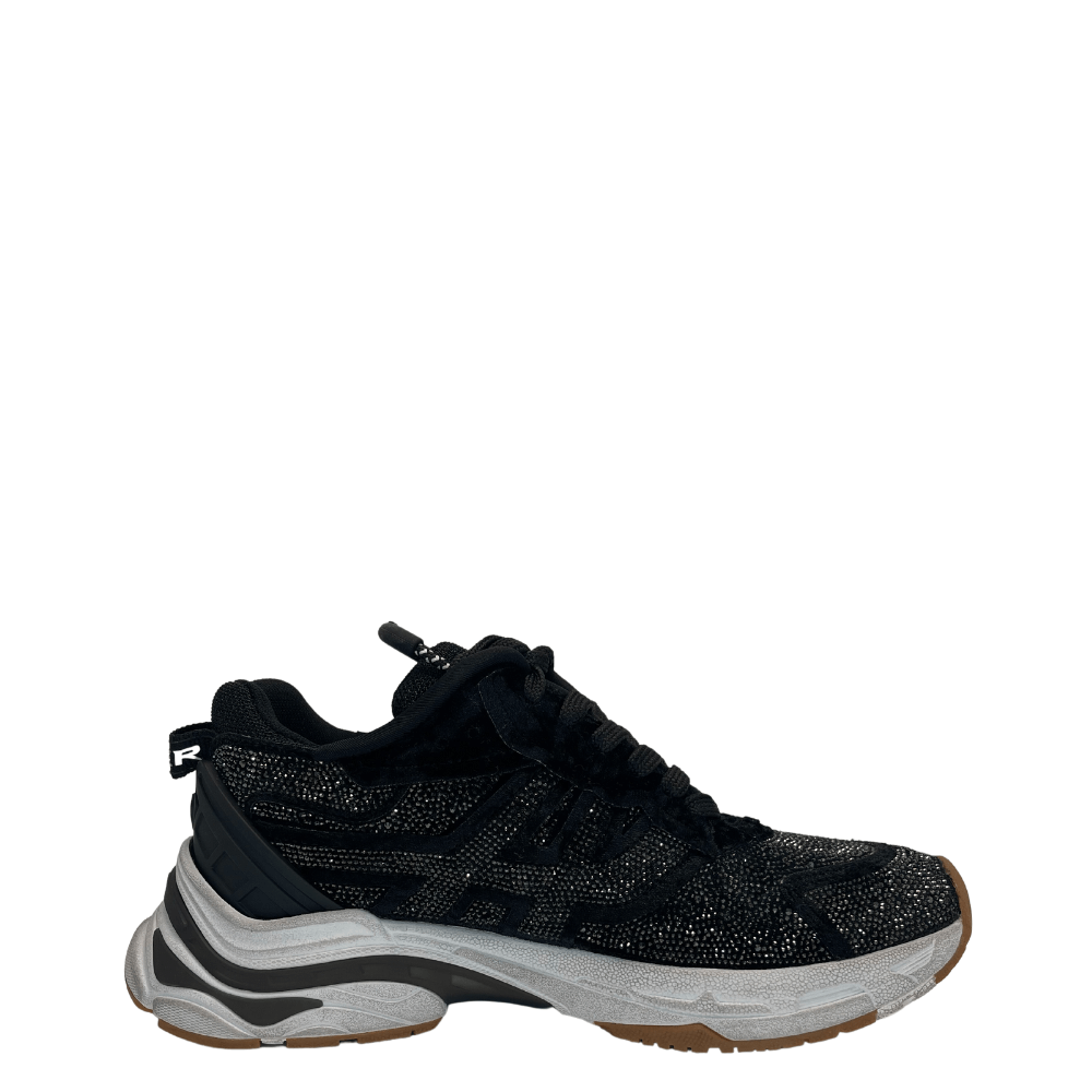 Ash Racestrass02 sneaker donna strass nero - a/i 2023