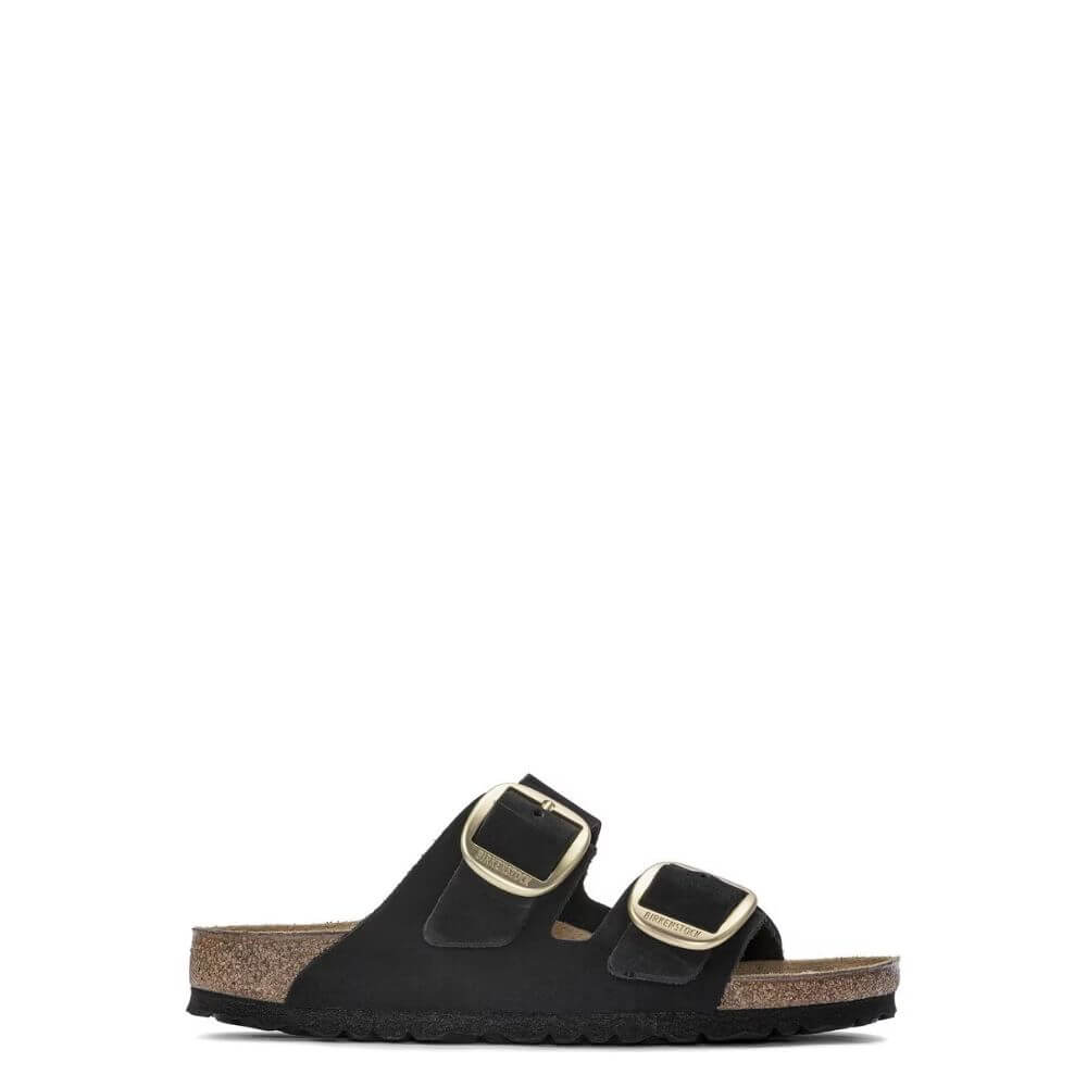Birkenstock Arizona big buckle ciabatta donna nero-1023290-p/e 2025