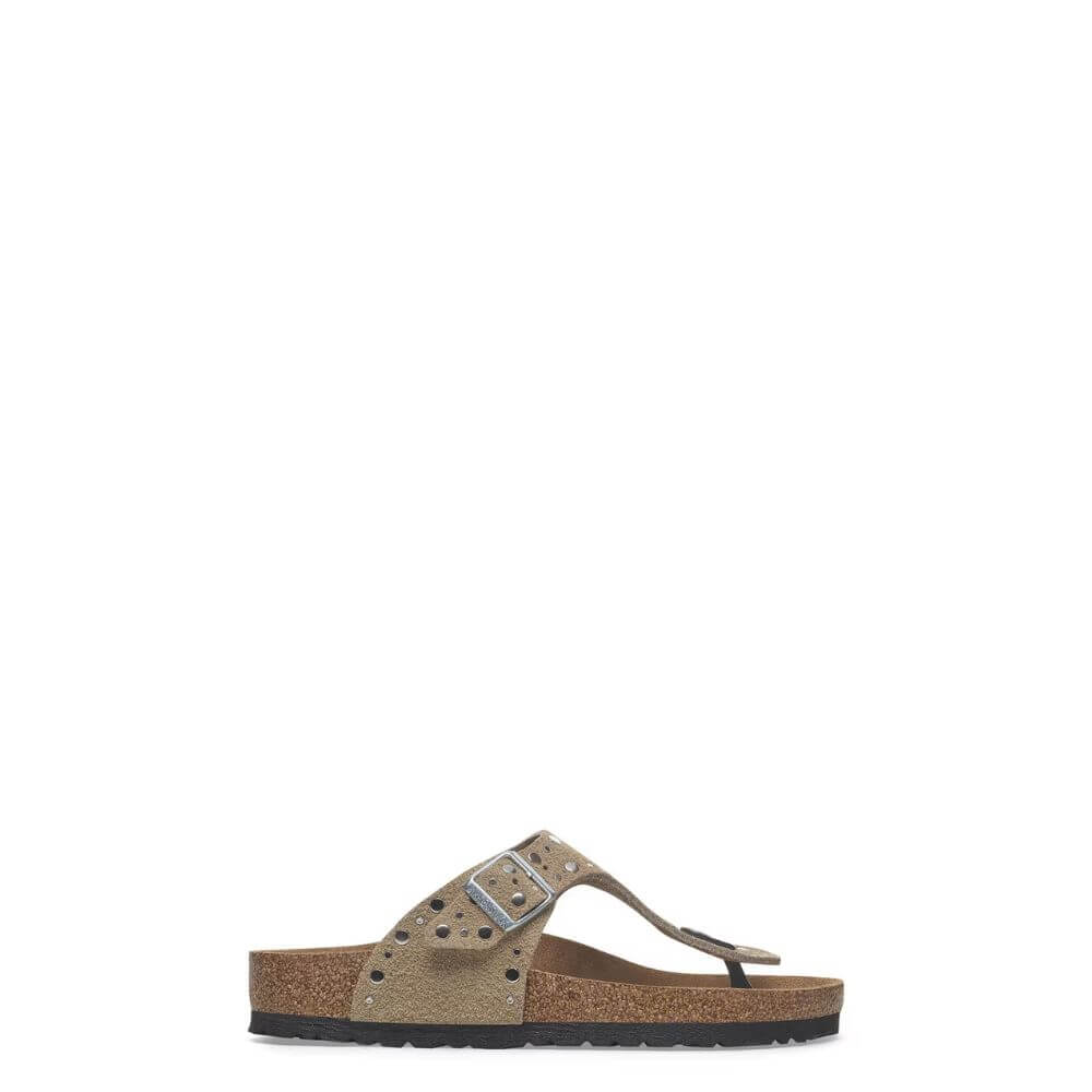 Birkenstock Gizeh rivet infradito donna taupe 1029388 - p/e 2025