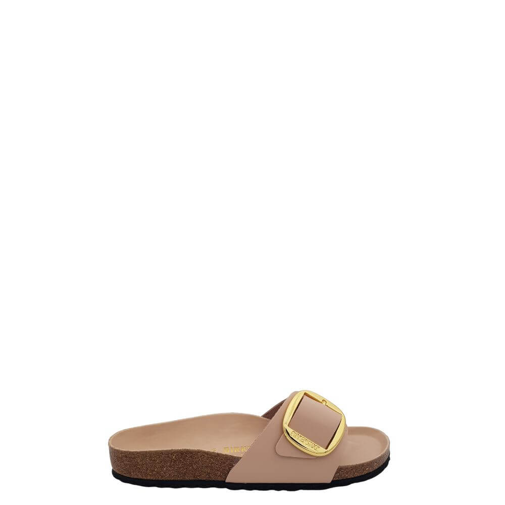 Birkenstock madrid big buckle ciabatta donna beige 1026496 - p/e 2024