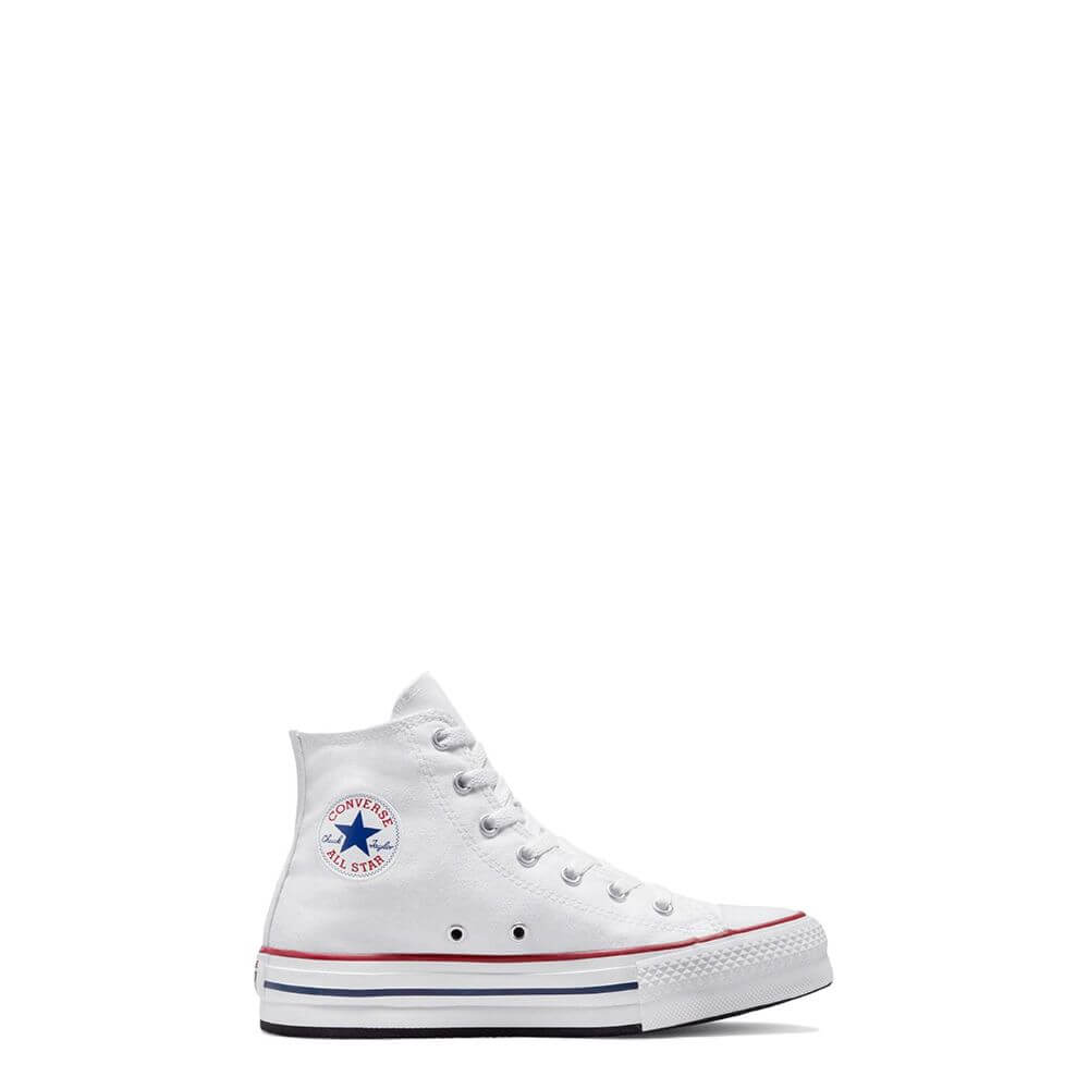 Converse 272856C eva lift hi all star sneakers bambina alta bianca-p/e 2024