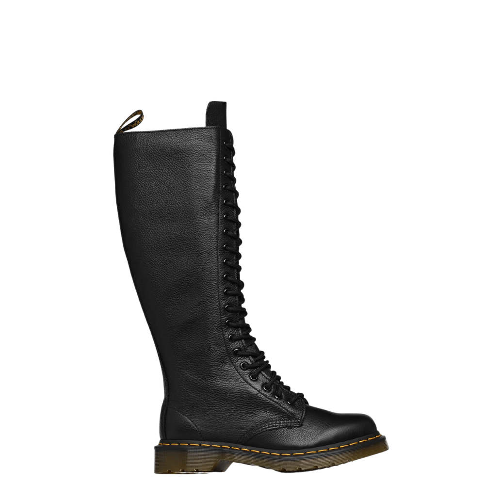 Dr. Martens 1B60 anfibio alto donna nero virginia - a/i 2023