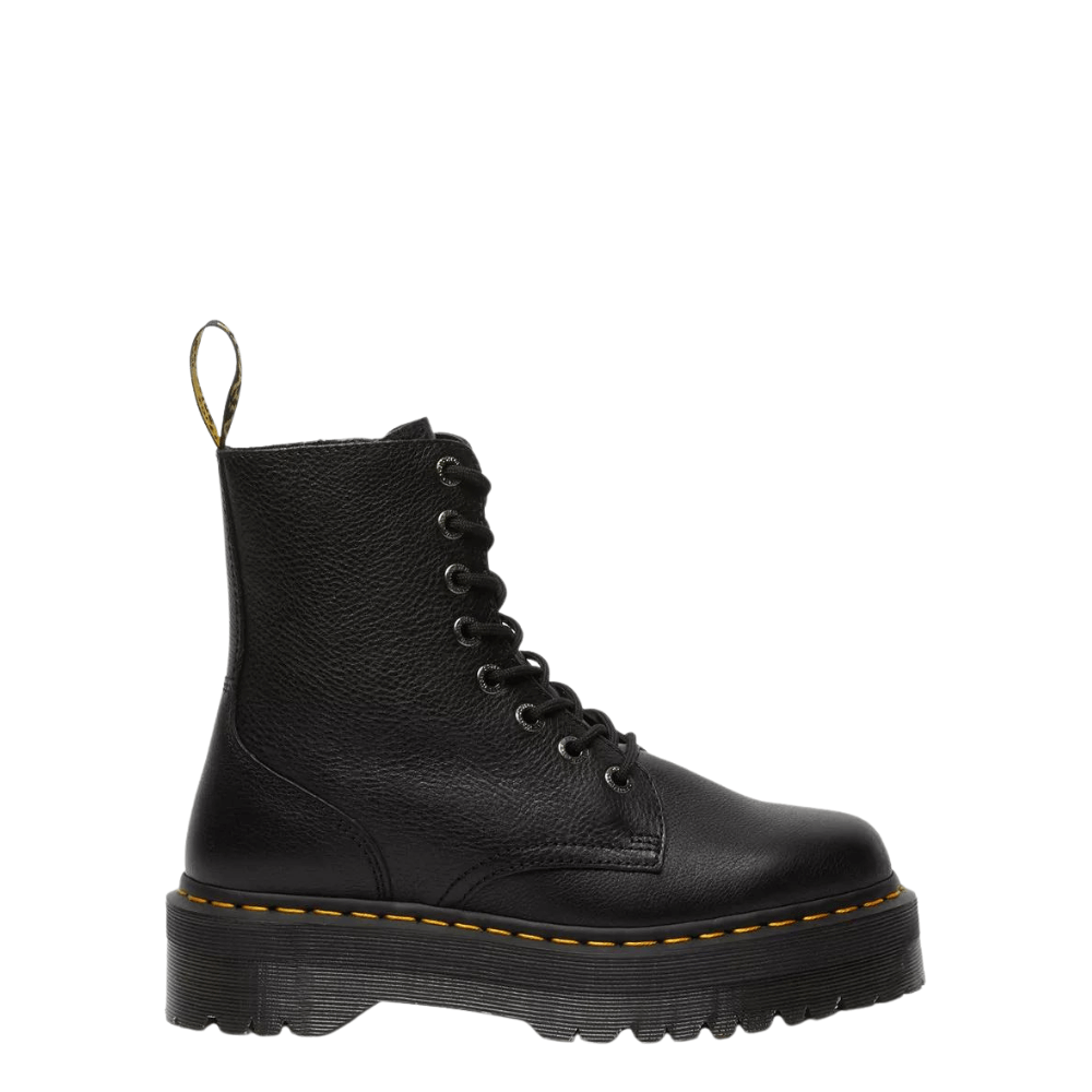 Dr. Martens Jadon anfibio donna nero platform smooth - a/i 2024