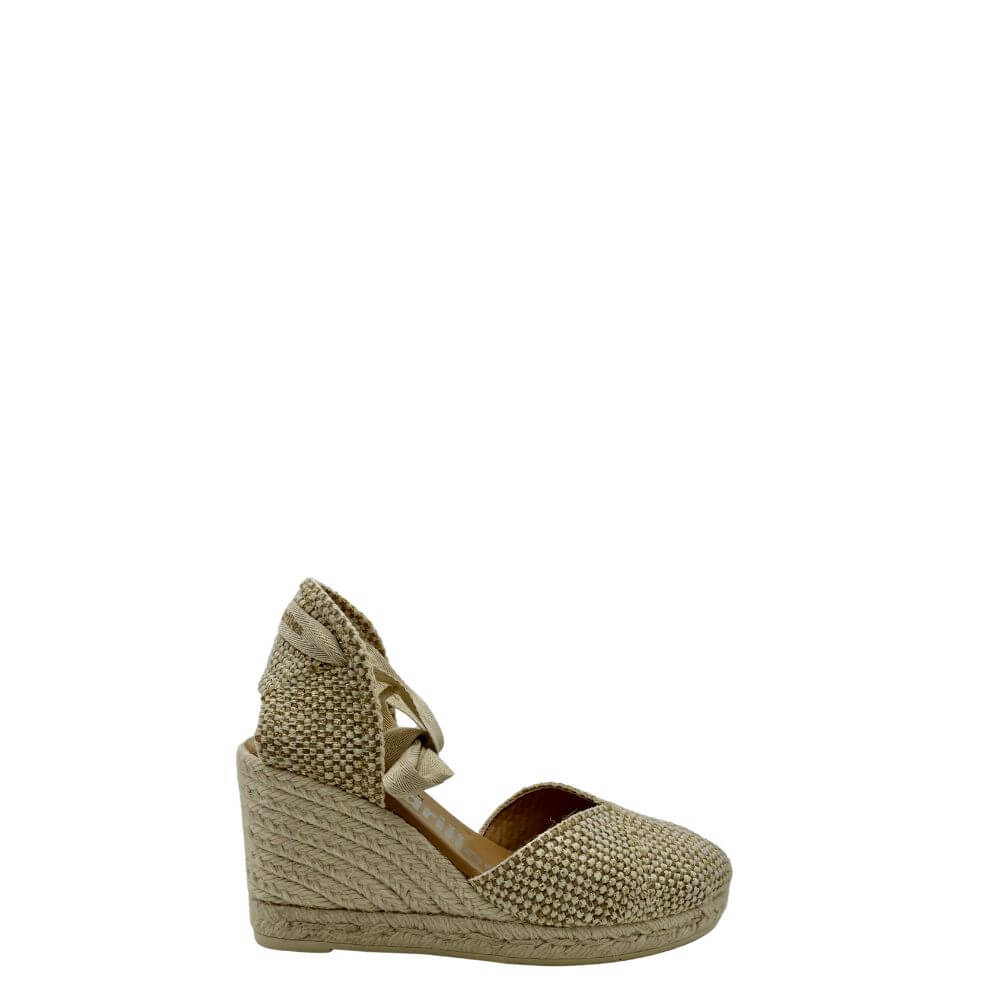 Espadrilles COF HILO sandalo donna nat/platino-p/e 2025