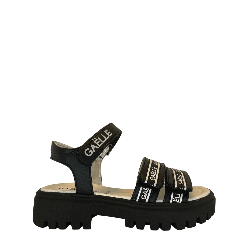 Gaelle G-1890 sandalo bambina nero - p/e 2023