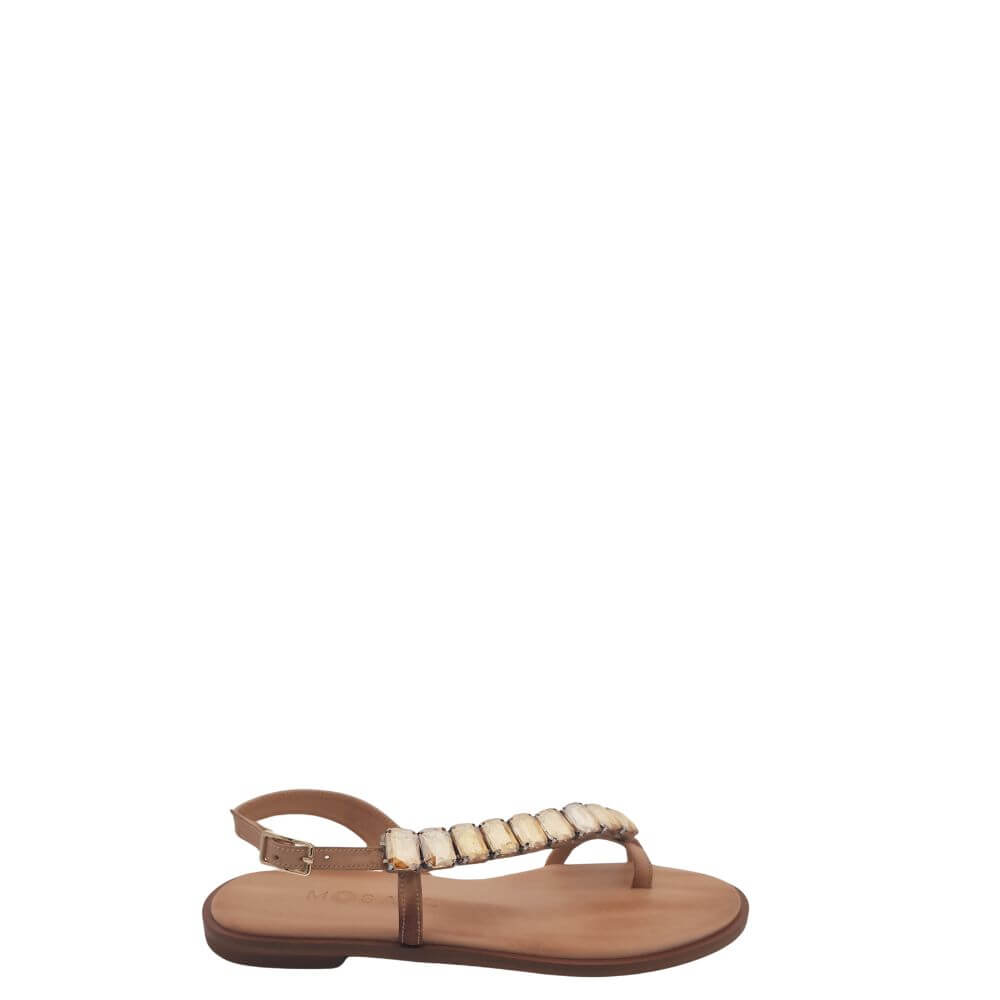 Mosaic GL 805 sandalo donna con pietre topazio - p/e 2024