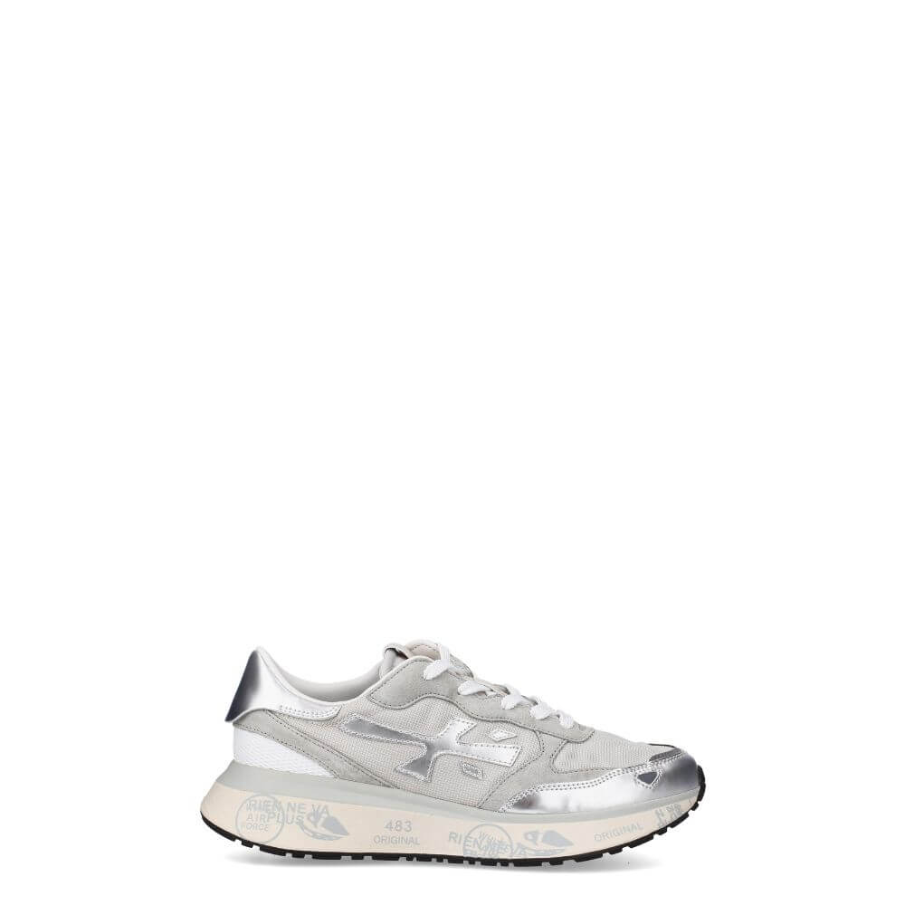 Premiata Lauryn var.7482 sneakers donna  bianco argento - p/e 2025