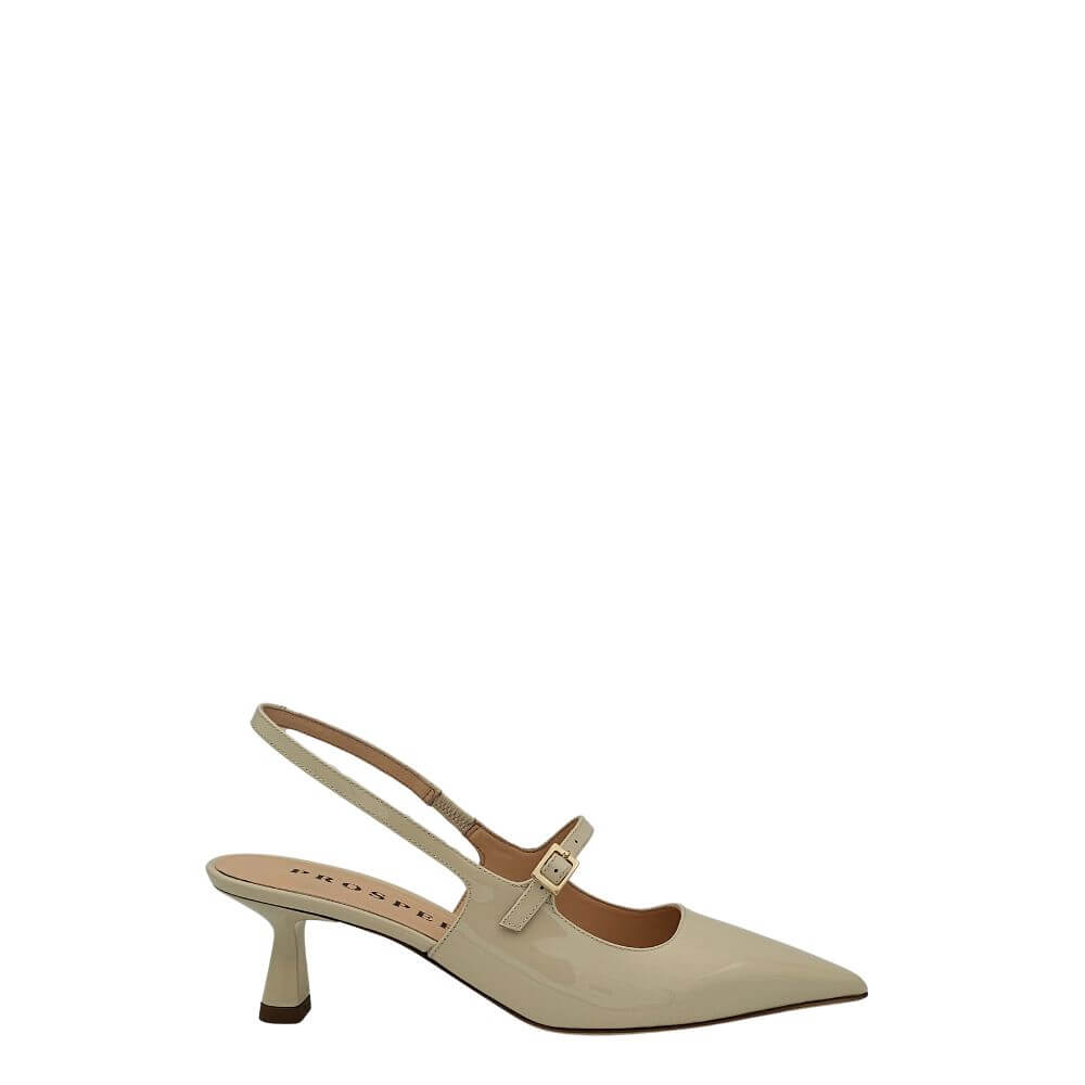 Prosperine 2627 scarpa donna chiusa in punta beige chiaro-p/e 2025