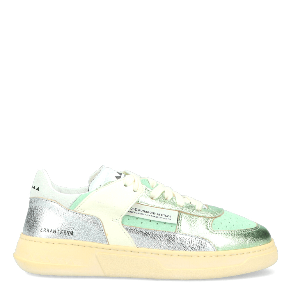 Run of hiron w sneaker donna hash light green - p/e 2023