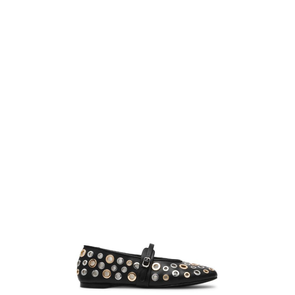 Steve Madden rejoice-s ballerina nera borchie-p/e 2025