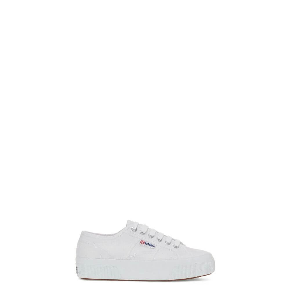 Superga 2740 platform sneaker donna bianco-p/e 2025