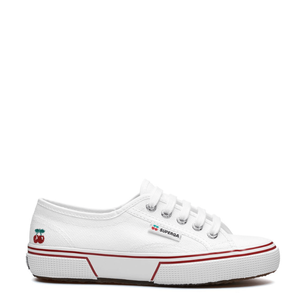 Superga 2750 cherry back S3138t TW sneaker donna bassa bianca - p/e 2023