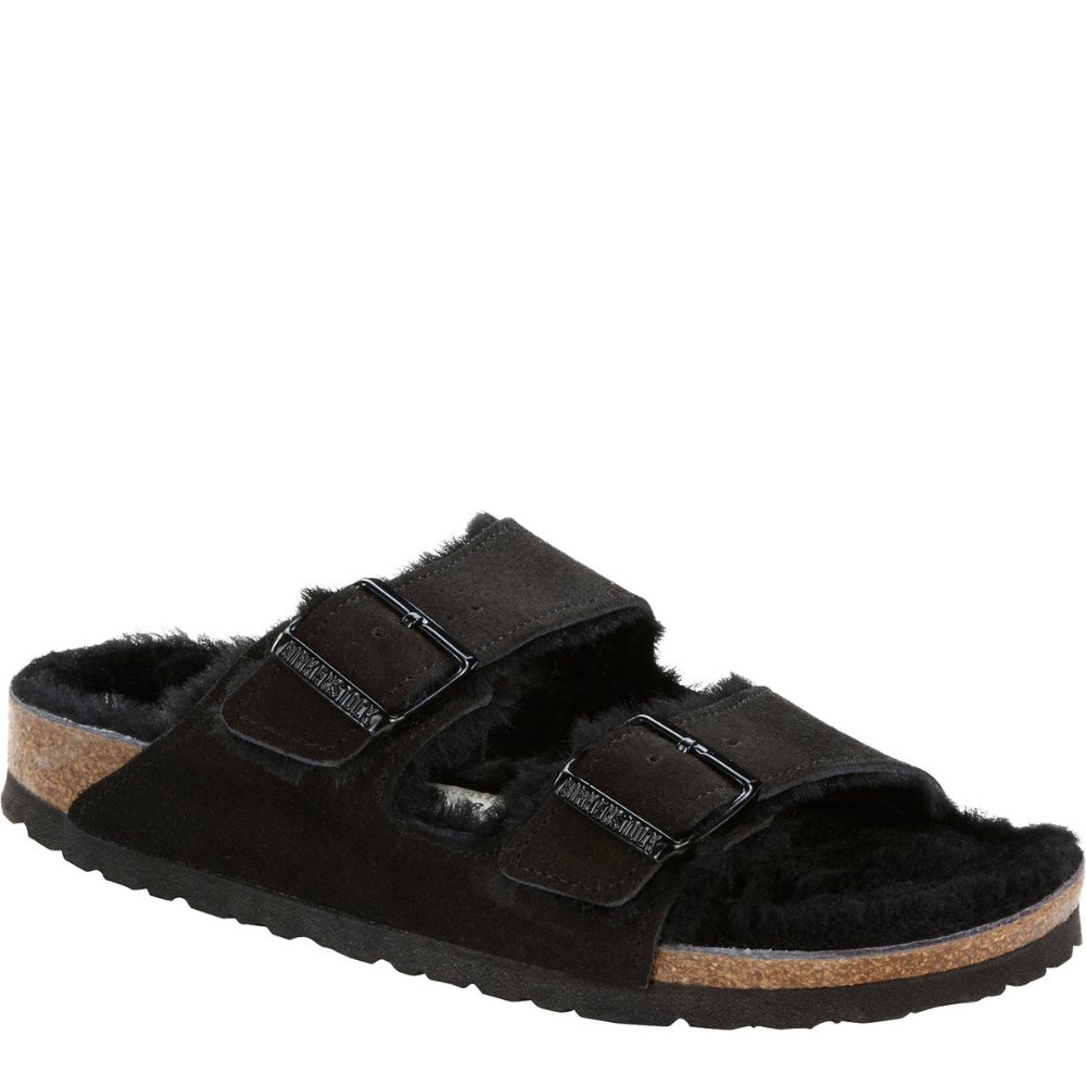 Birkenstock Arizona ciabatta  donna shearling mocca