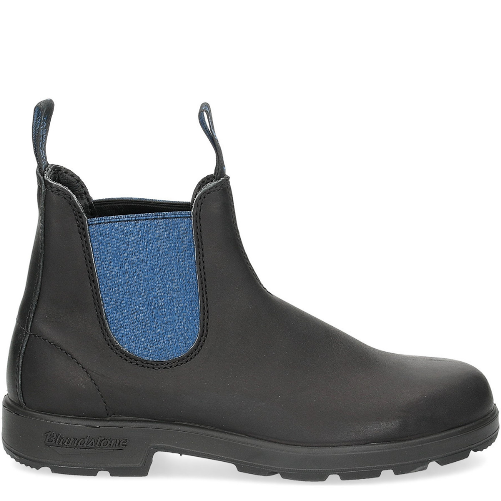 Blundstone 515 stivaletto beatles unisex nero elastici blu -a/i 2023