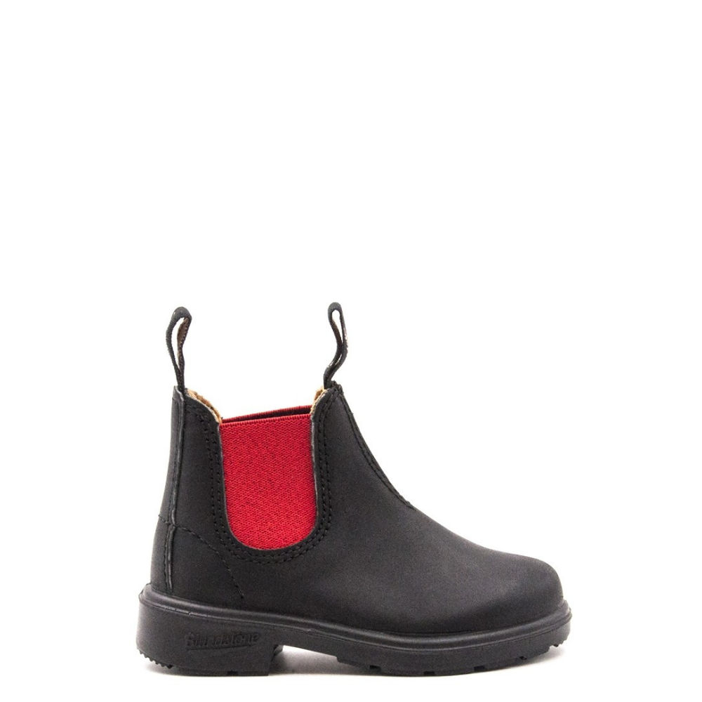 Blundstone 581 stivaletto bambino beatles elastici nero rosso - a/i-2023