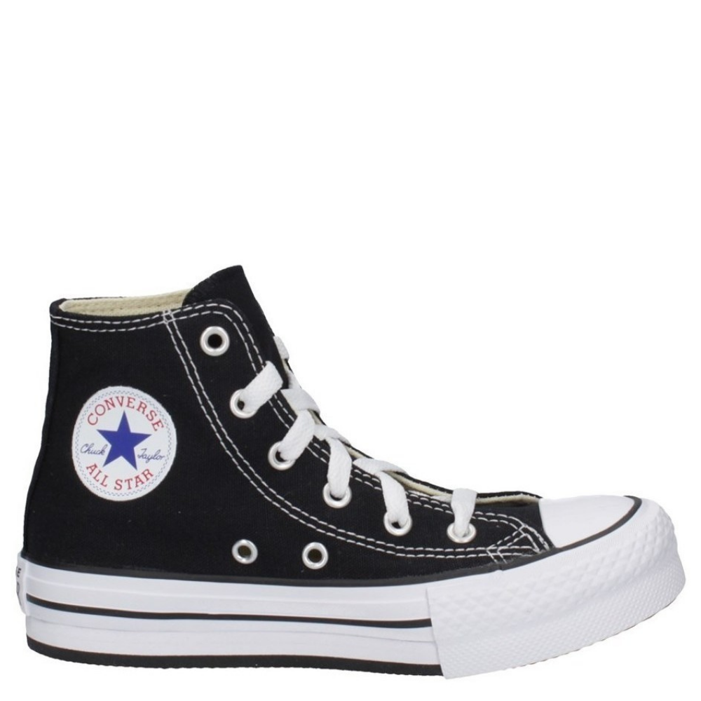 Converse all star chuck taylor eva lift platform sneaker tela alta bambina 372859