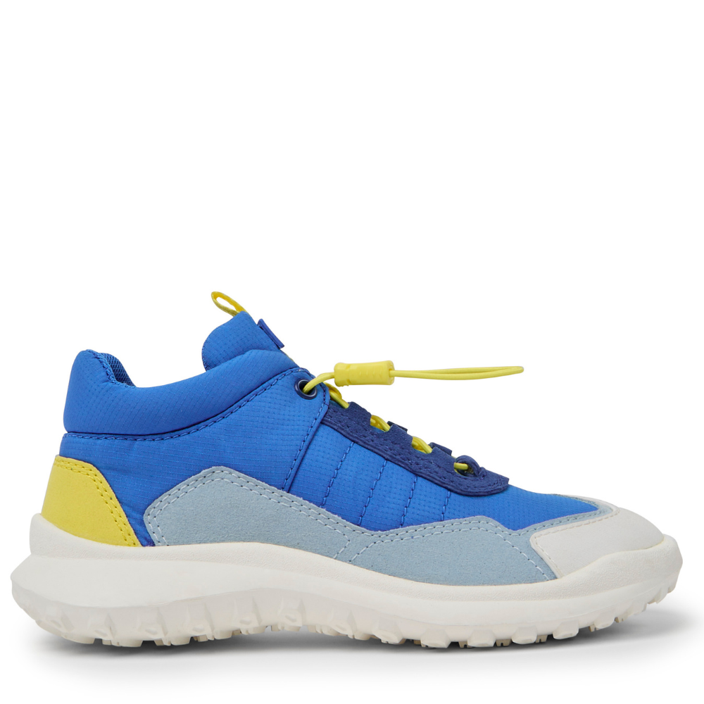 Camper sneaker bambino  blu e bianca da bambino