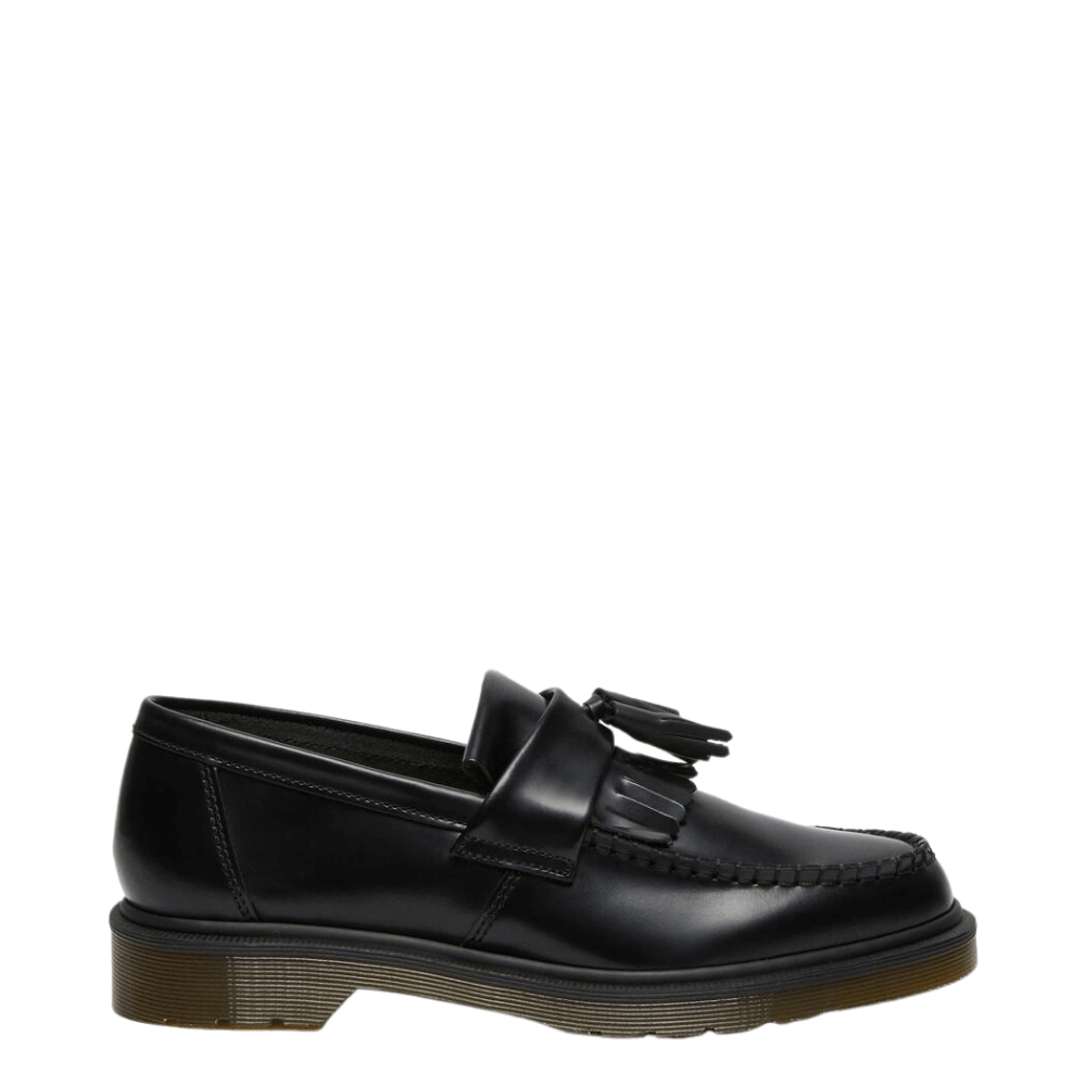 Dr. Martens Adrian mocassino donna uomo polished smooth nero -p/e 2023