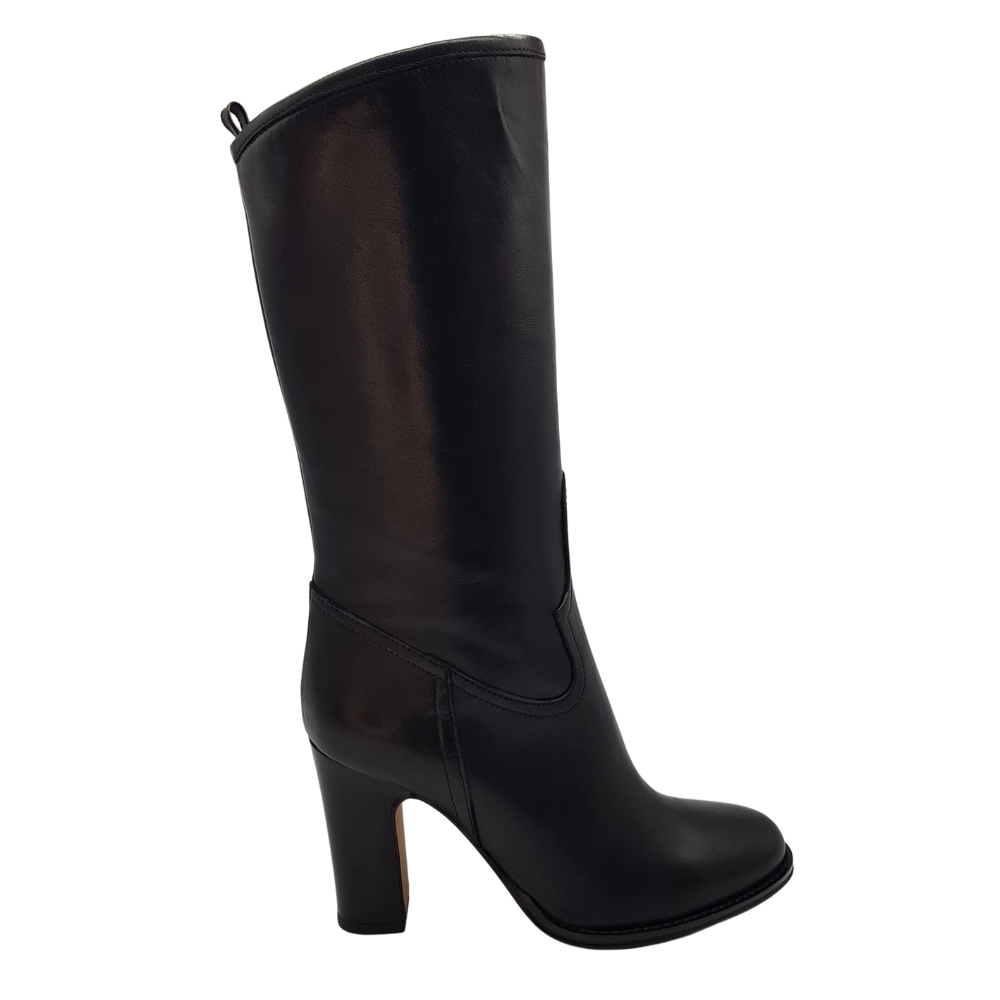 Julie dee en603 stivale donna pelle nero - collezione 2022