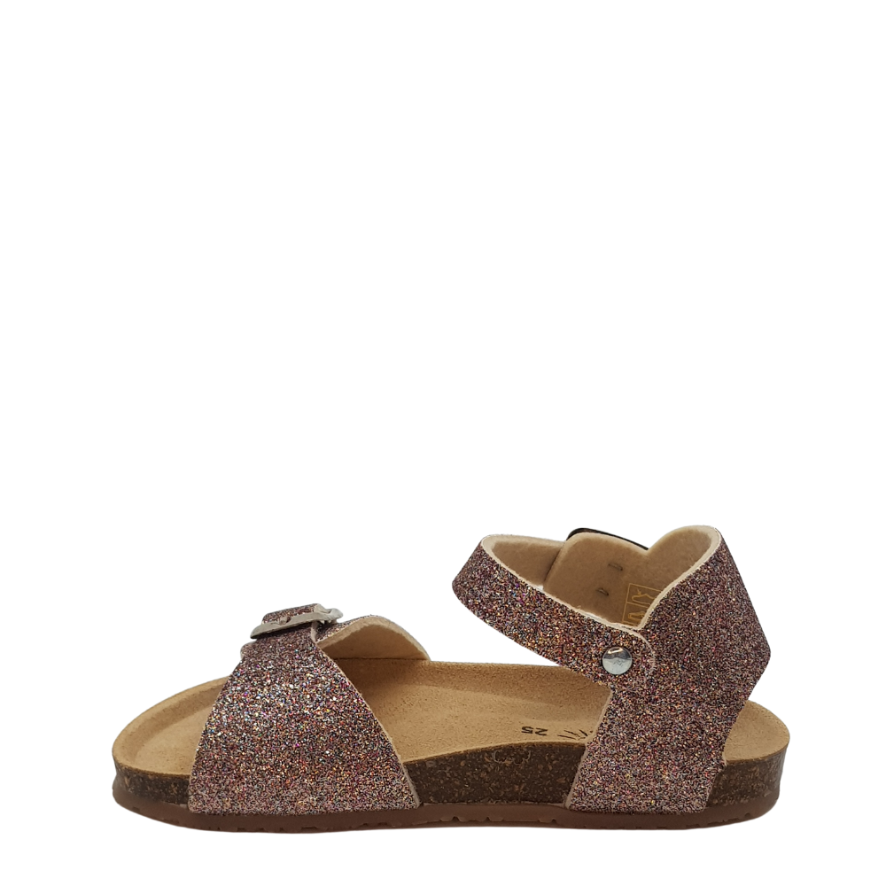 Sho.e.b.76 sandalo bambina glitter multi M3