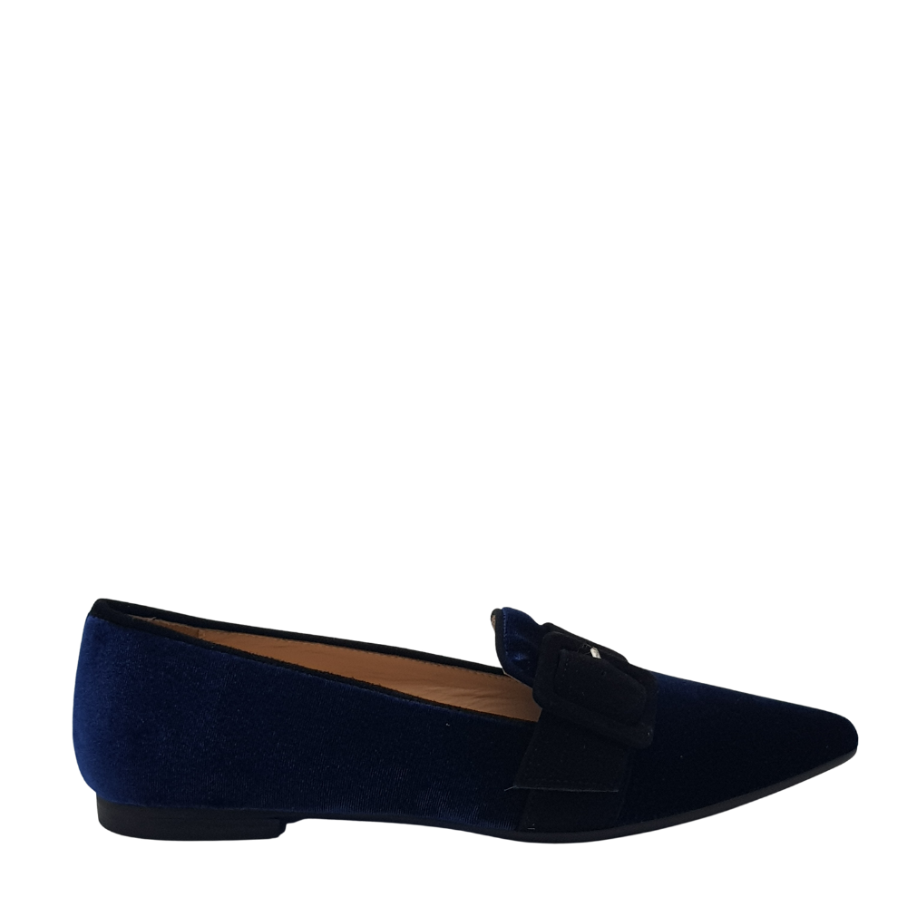 Chiarini Bologna mocassino donna velvet nero - Collezione 2022