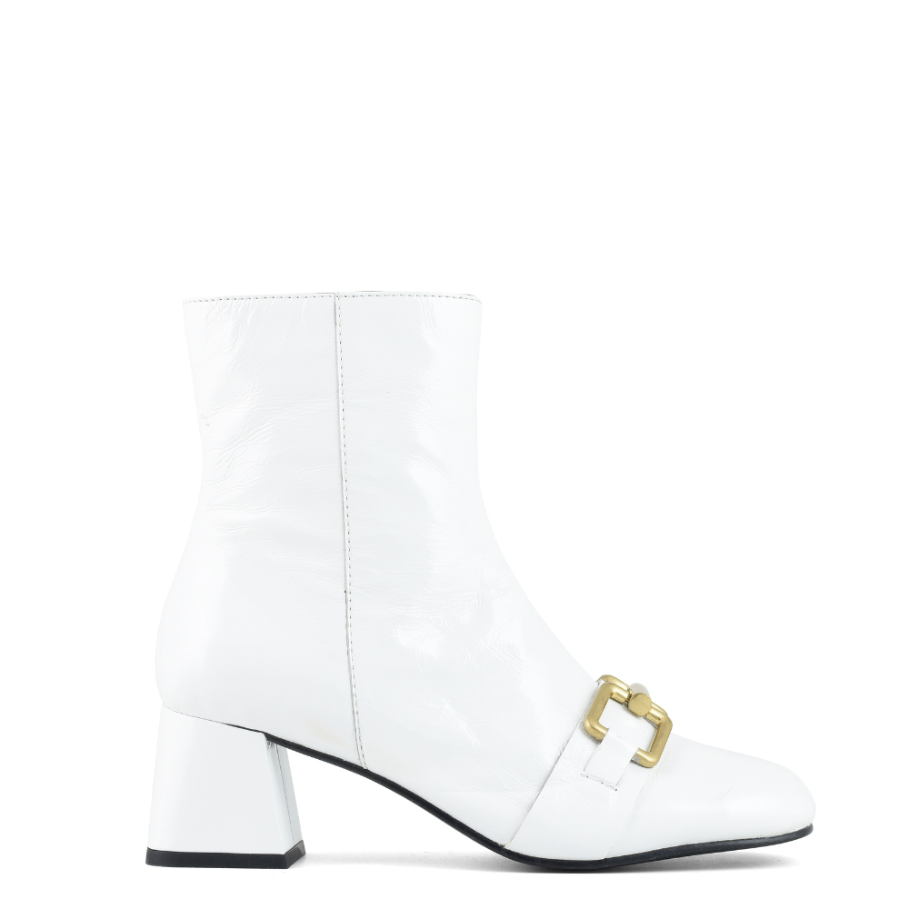 Coral blue ankle boot with clamp CB.K322.23 whi tronchetto donna bianco - Collezione 2022