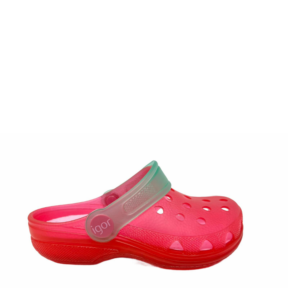 Igor poppy sandalo bambina gomma fucsia