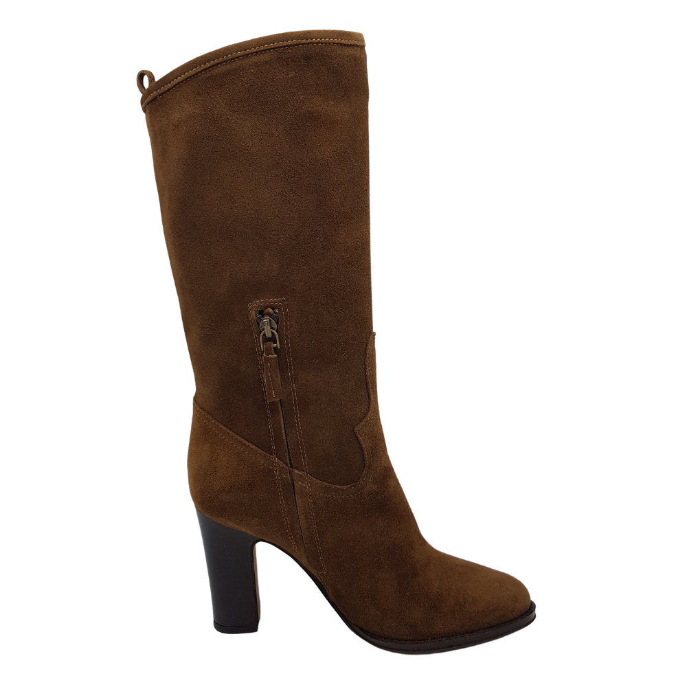 Julie dee en603 stivale donna crosta marrone - collezione 2022