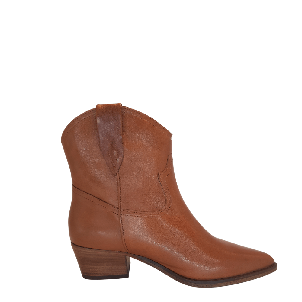 Julie Dee rhum tronchetto texano donna cuoio - p/e 2023