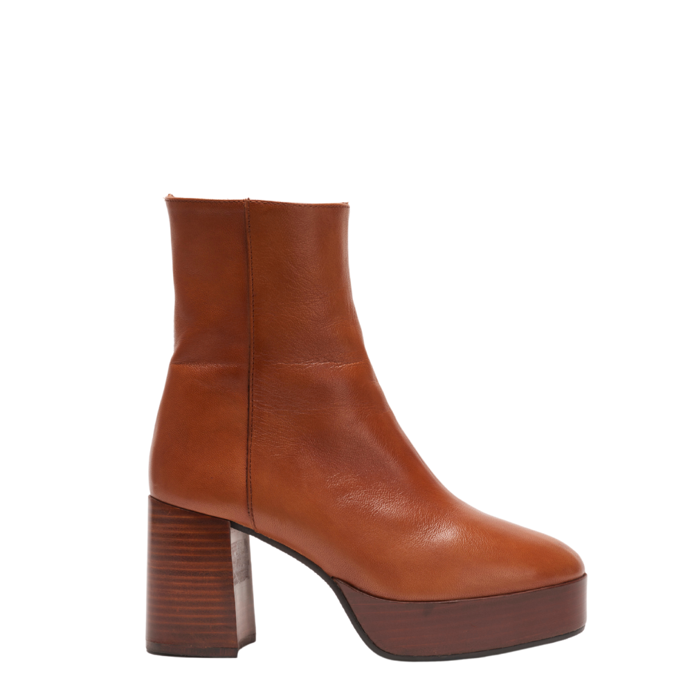 L'arianna tr1556 berlino cuoio tronchetto pelle donna - collezione 2022