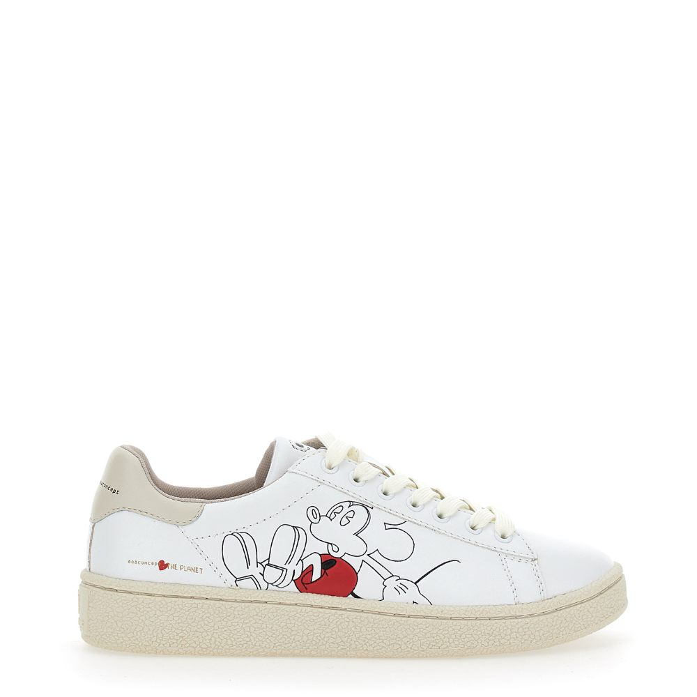 Moaconcept md919 white mickey mouse gran master sneakers donna Colle Les Chaussures Aulla