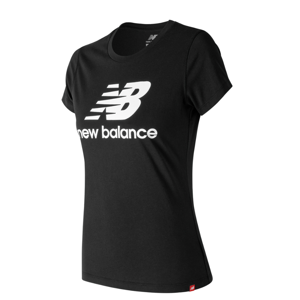 New Balance t-shirt maglia donna mezza manica nera WT91546 BK S