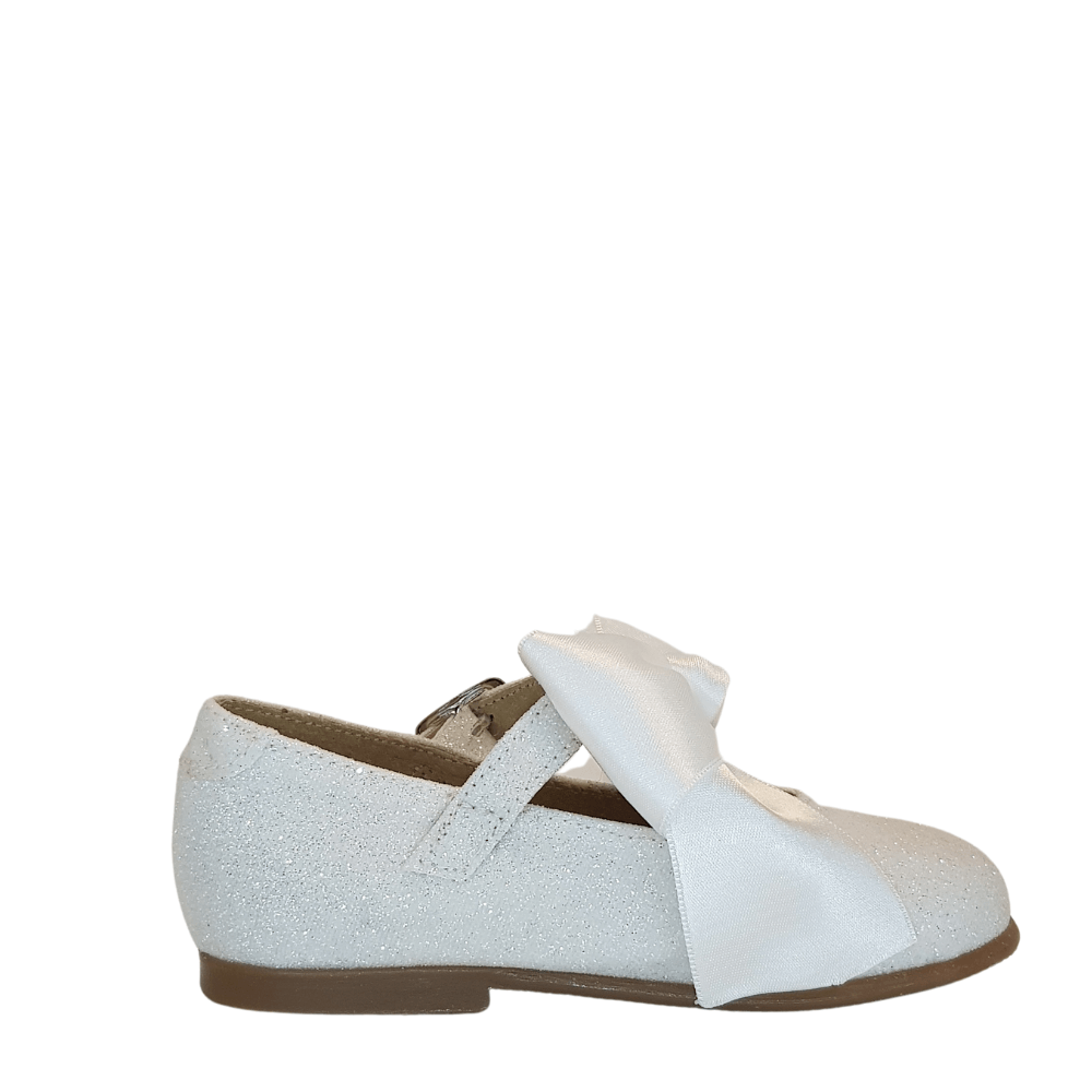 Panyno B2702  ballerina bambina bianca glitter - p/e 2023