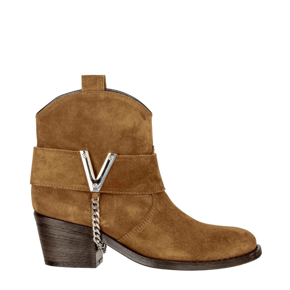 Via Roma 15 3951 tronchetto donna texano marrone - p/e 2023