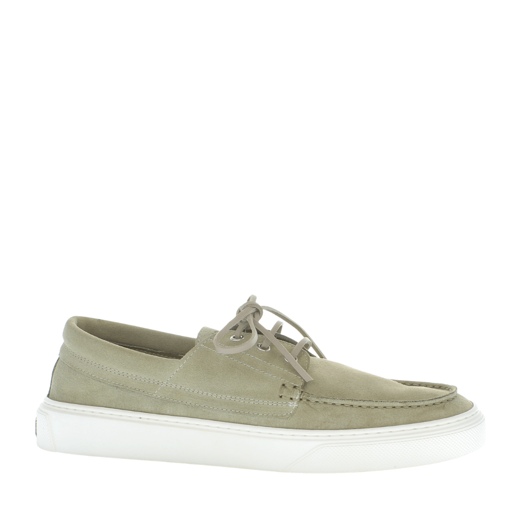 Woolrich WFM231.011.1210 boat shoes scarpa uomo barca beige - p/e 2023