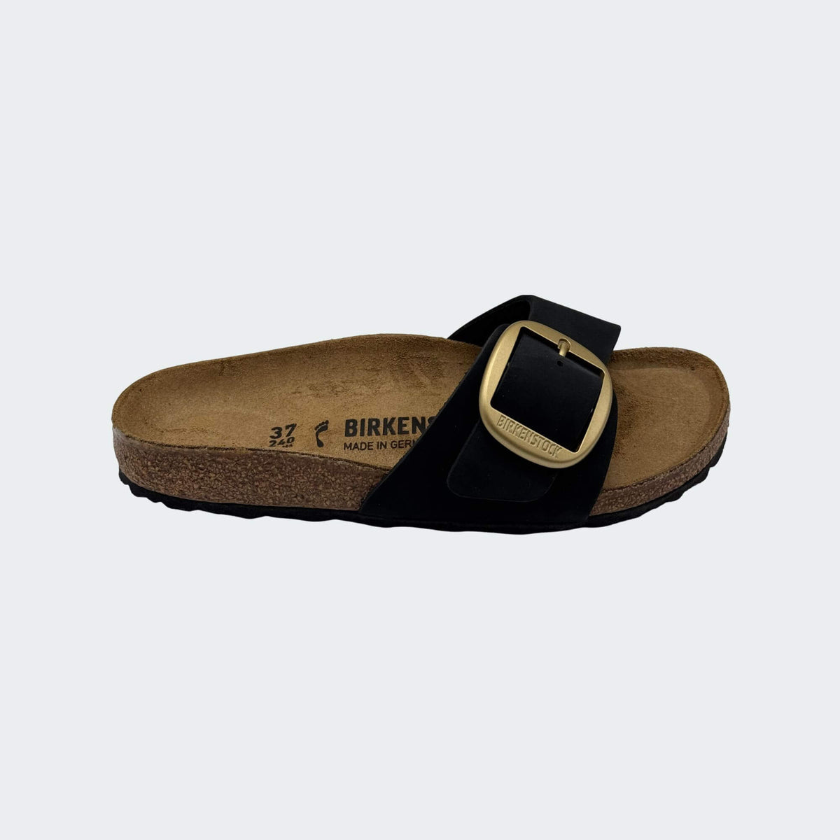 BIRKENSTOCK Madrid big buckle 1023373  sandalo ciabatta donna black-p/e 2026