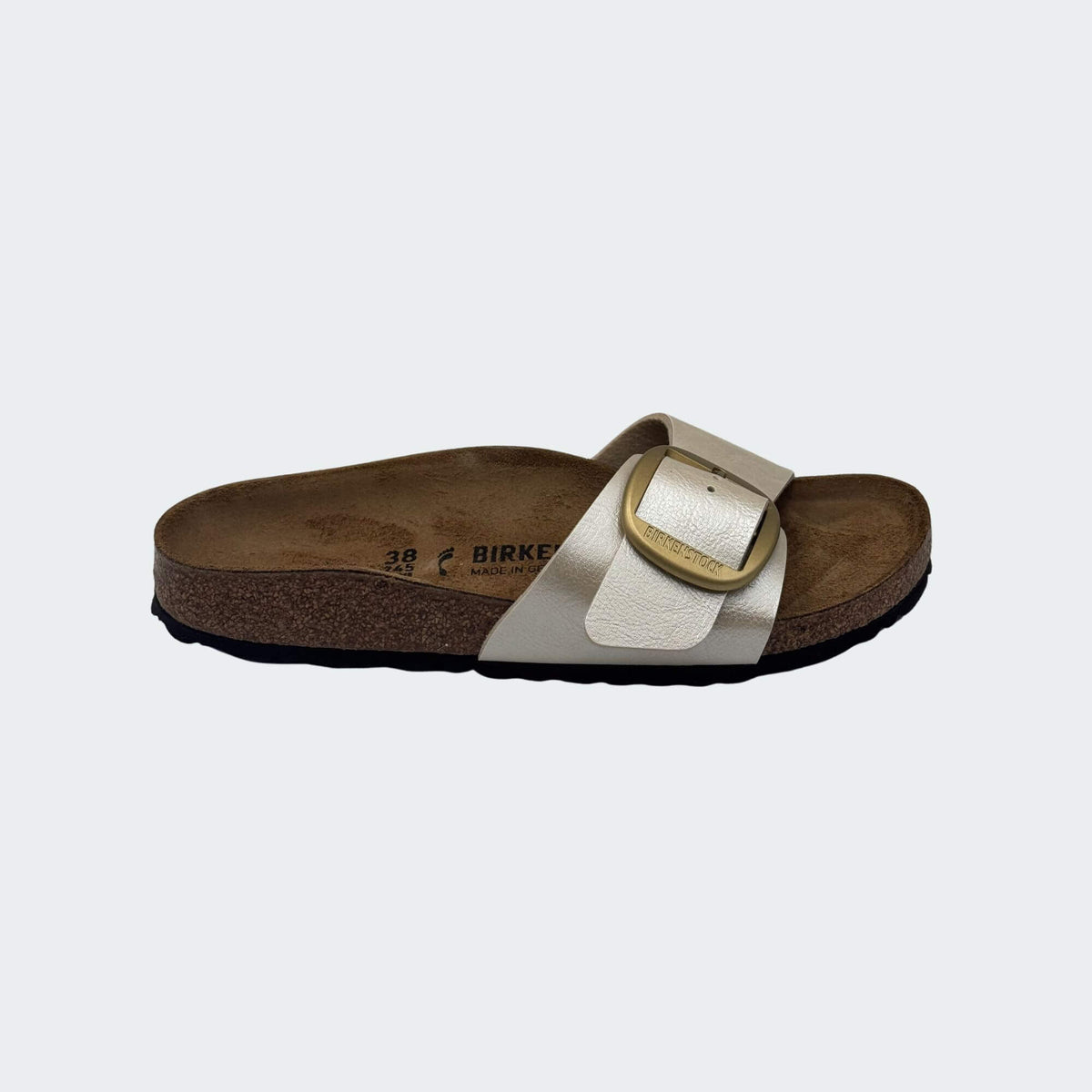 BIRKENSTOCK Madrid big buckle 1015279 sandaki donna  graceful pearl white-p/e 2026