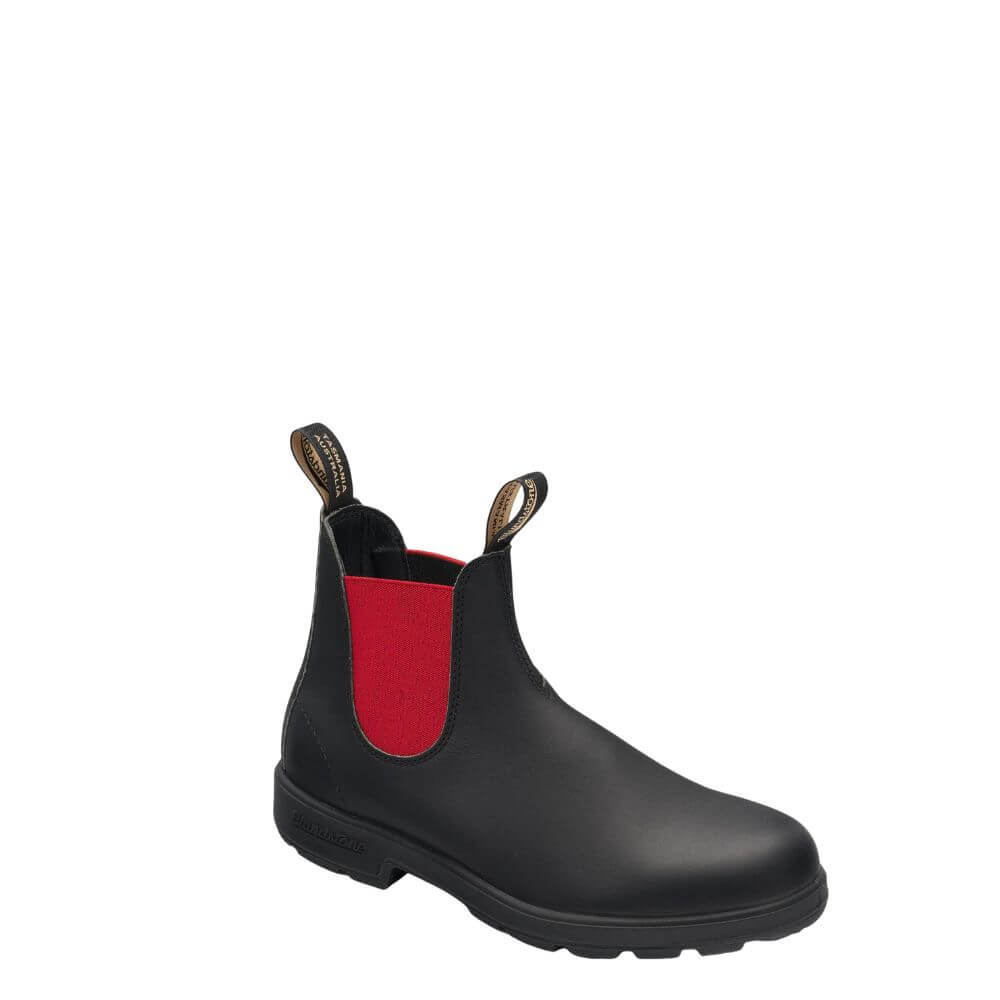 Blundstone 508 stivaletto unisex beatles nero elastico rosso a i