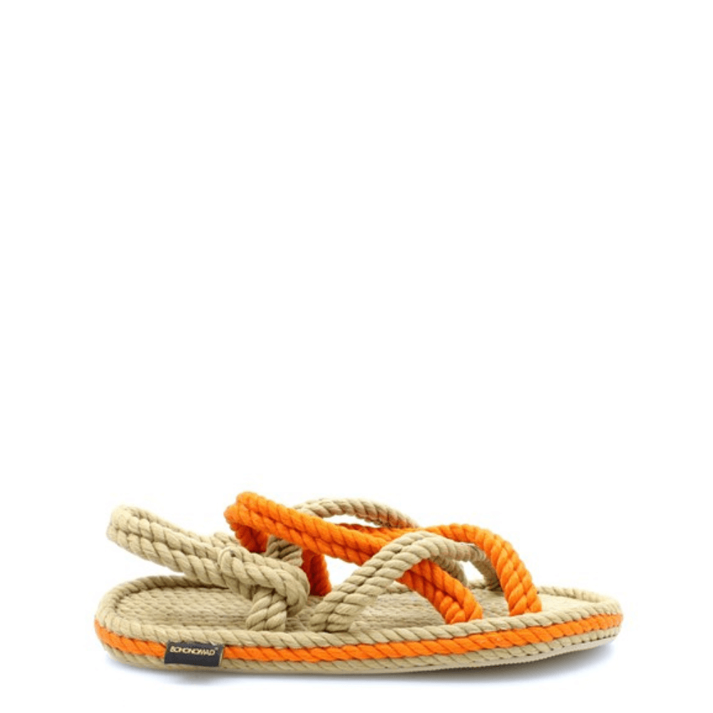 Bohonomad bodrum sandals donna corda beige/arancio bo.002/beor - p/e 2023