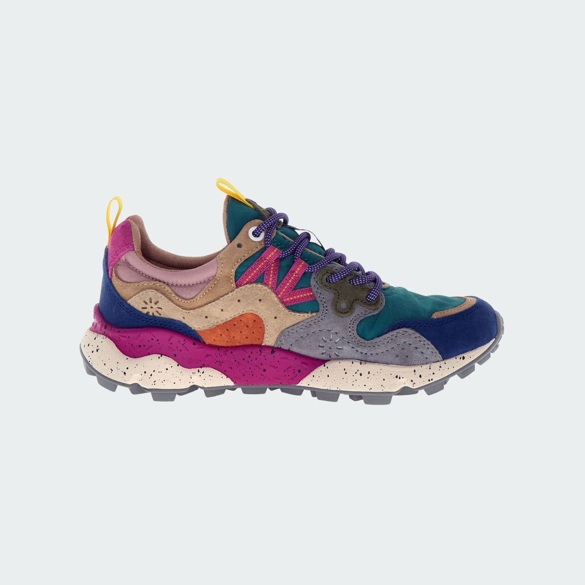Flower Mountain Yamano 3 sneakers donna petrol-stone-beige-a/i 2025