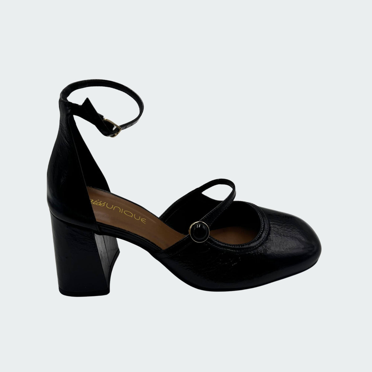 UNIQUE 2682-H-4 scarpa donna mary jane nero-a/i 2026