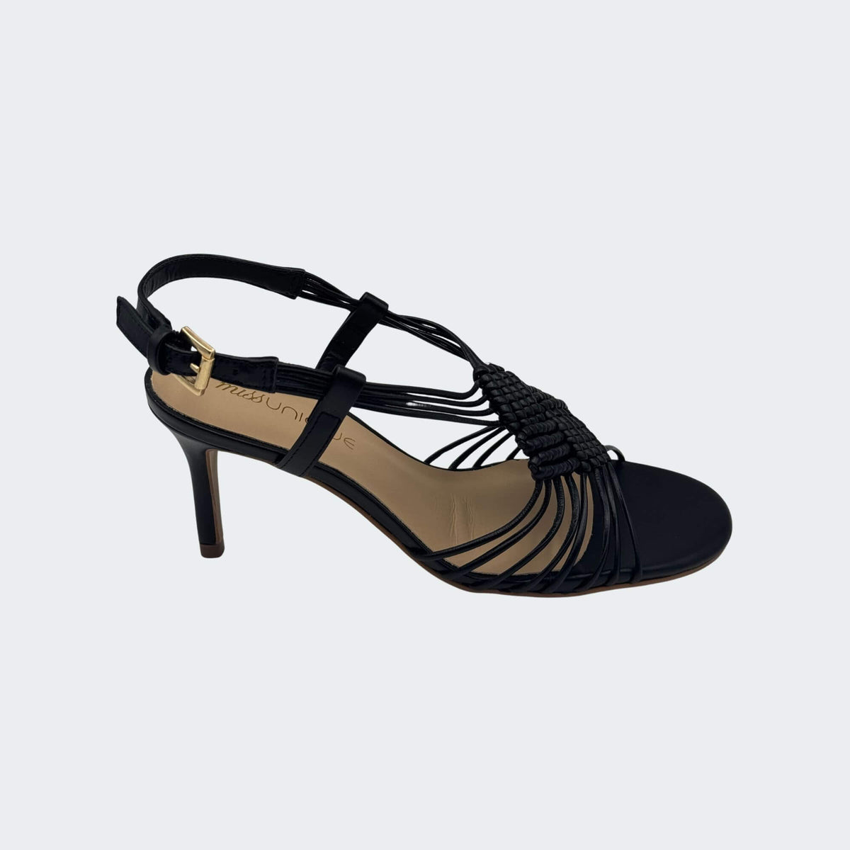 Unique 2826 sandalo donna con listini intrecciati a tacco e spillo - p/e 2026