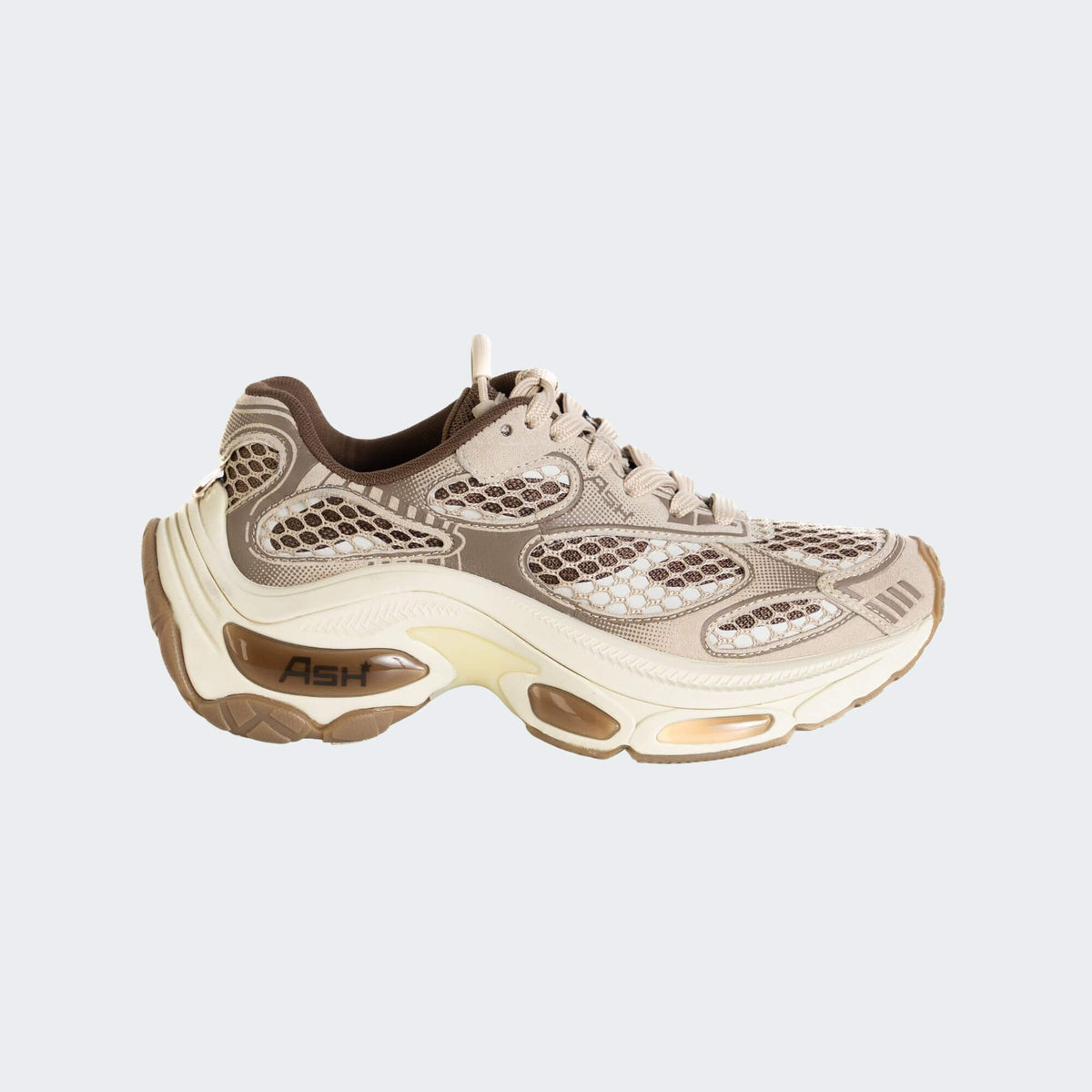 Ash DRAGON08 sneakers donna beige - a/i 2025